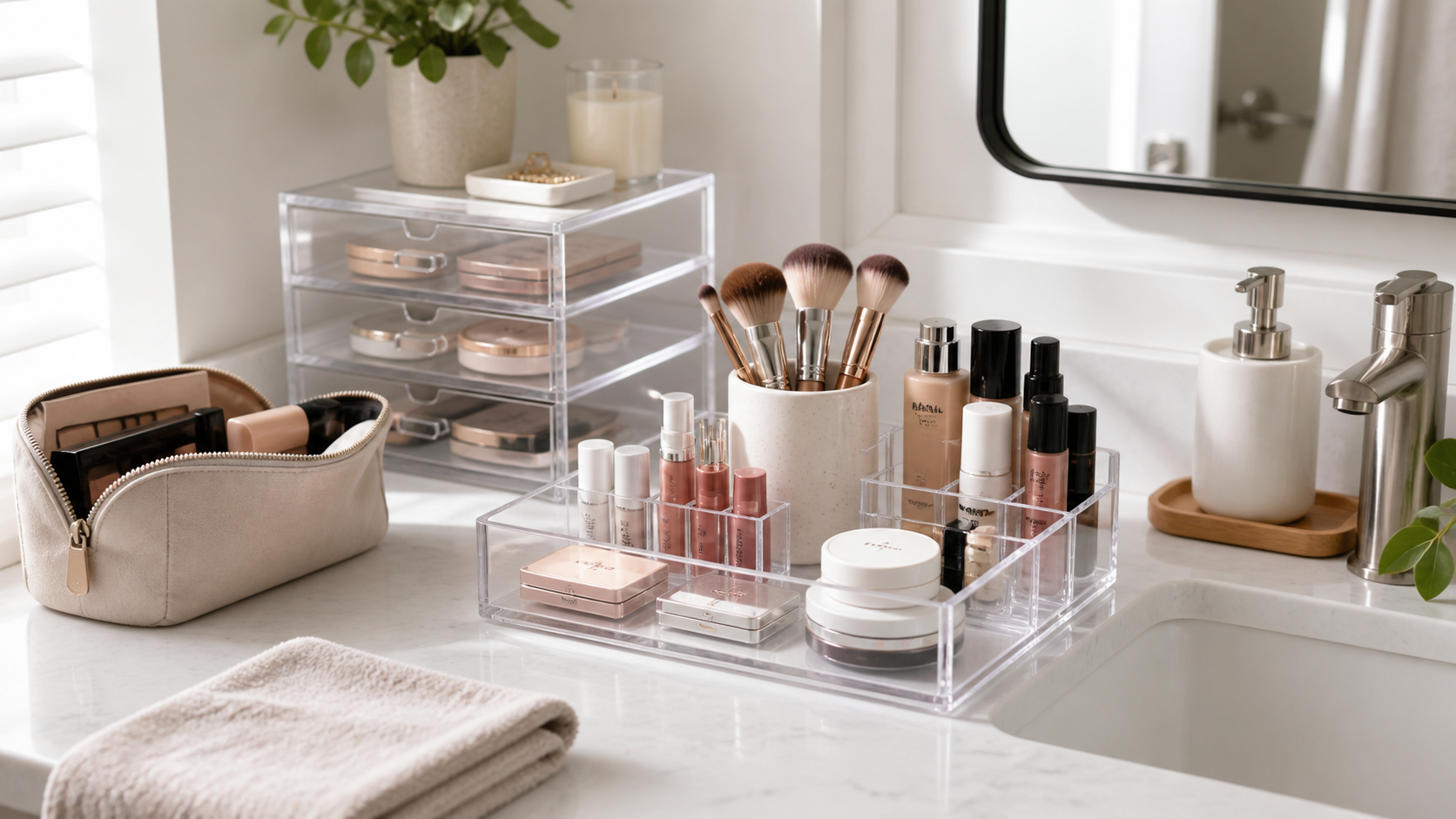 Small Space Makeup Organization: A 15-Minute Reset - Ordalya organization guide