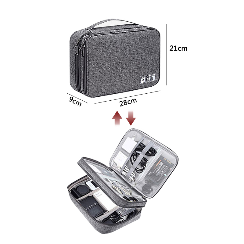 Travel Electronics Organizer Bag for Cables & Chargers image 9