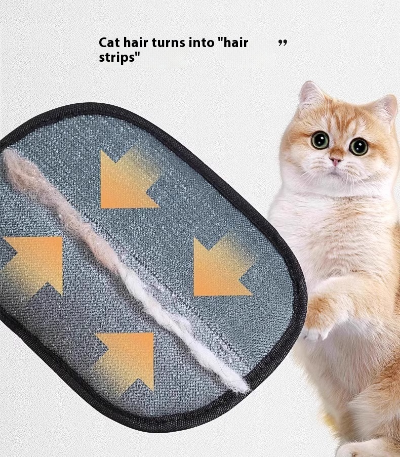 Pet Hair Remover Glove for Sofas, Clothes & Car Seats image 5