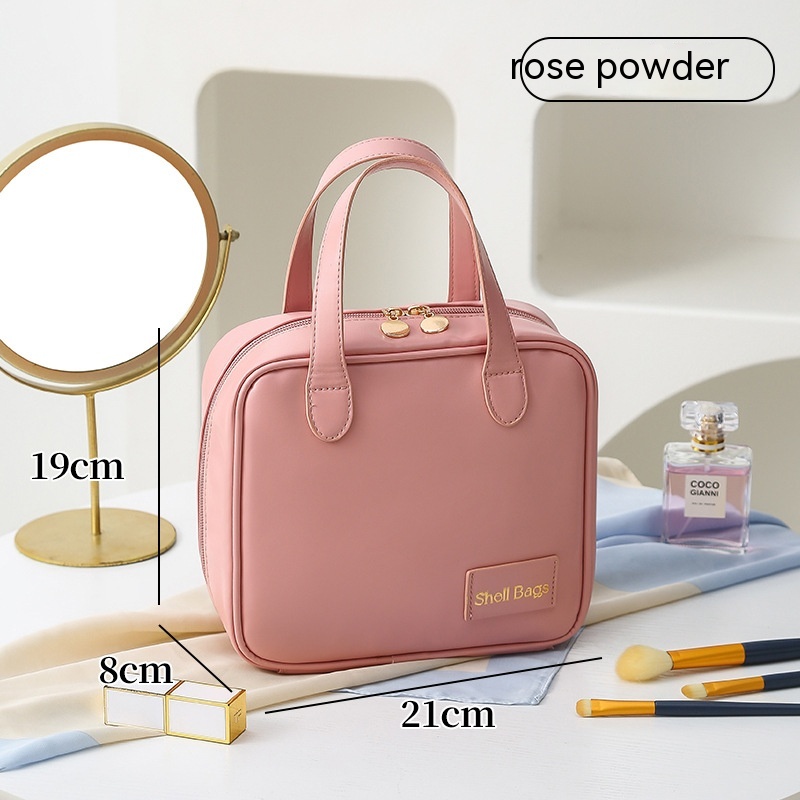 Travel Makeup Organizer Bag – Large Capacity Waterproof Cosmetic Case image 11